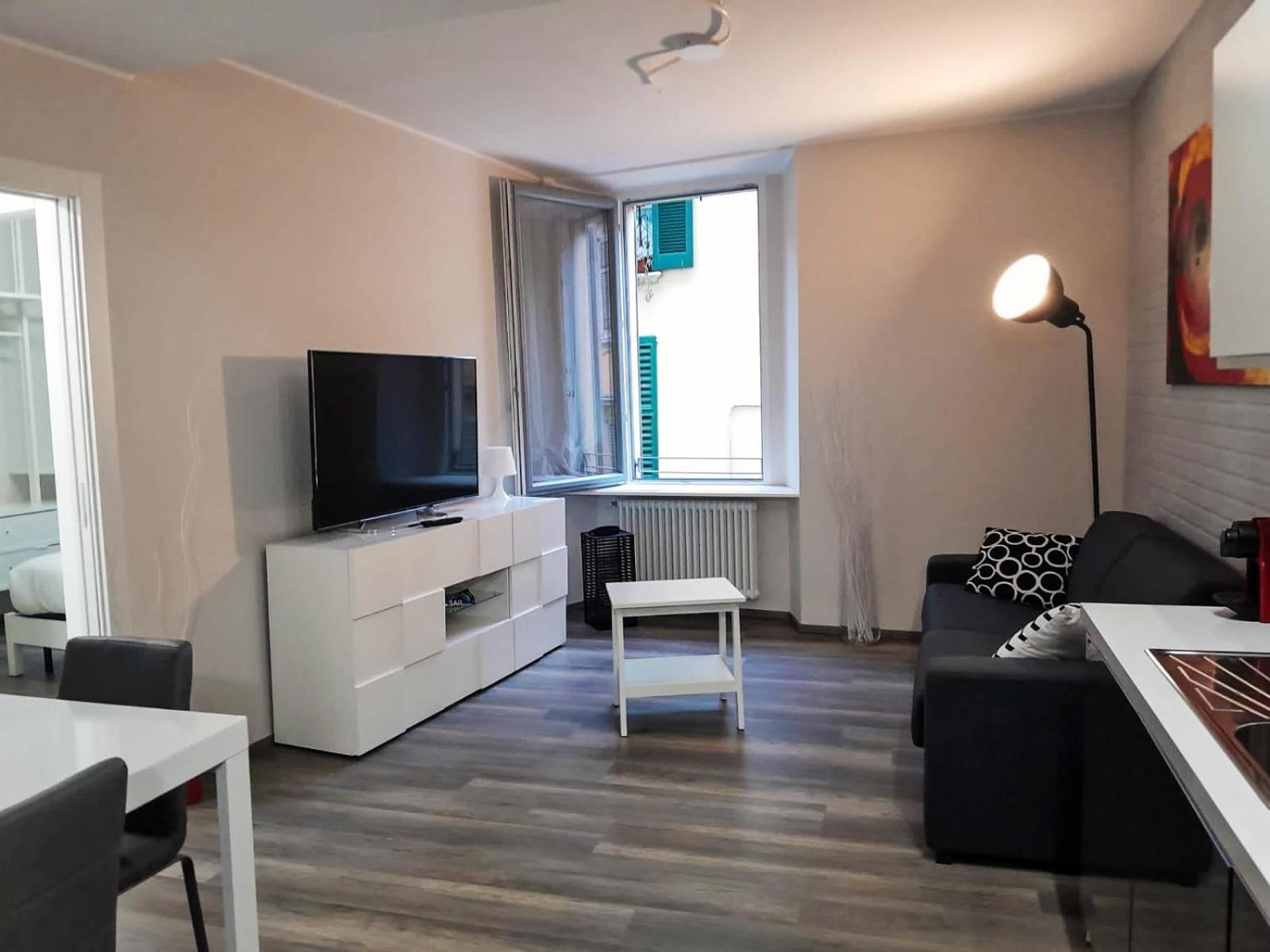 Central Beautiful Flat Como Exterior foto